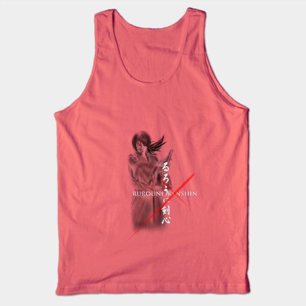 Rurouni Kenshin Tank Top by DAIMOTION